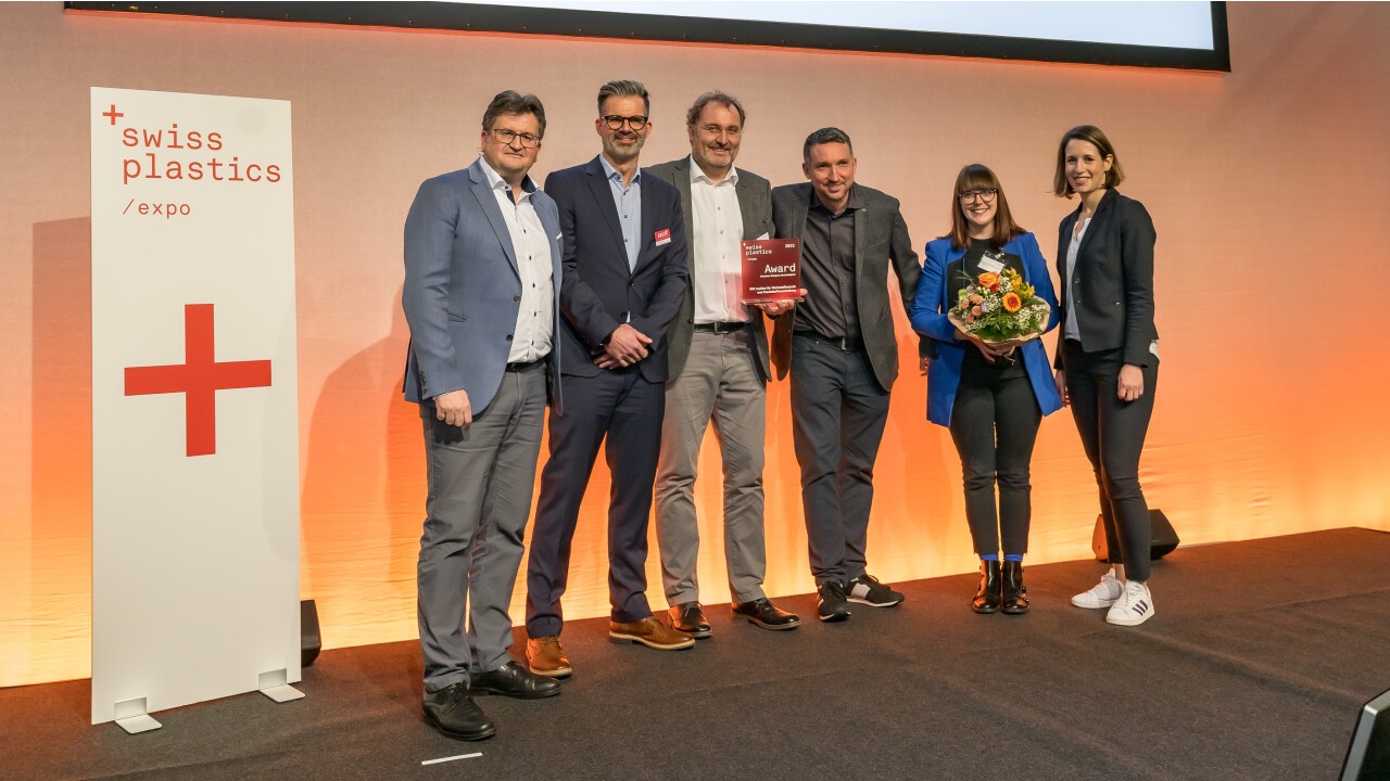 Die Gewinner des Swiss Plastics Expo Awards, Kategorie «Nachhaltigkeit»: IWK Institut für Werkstofftechnik und Kunststoffverarbeitung