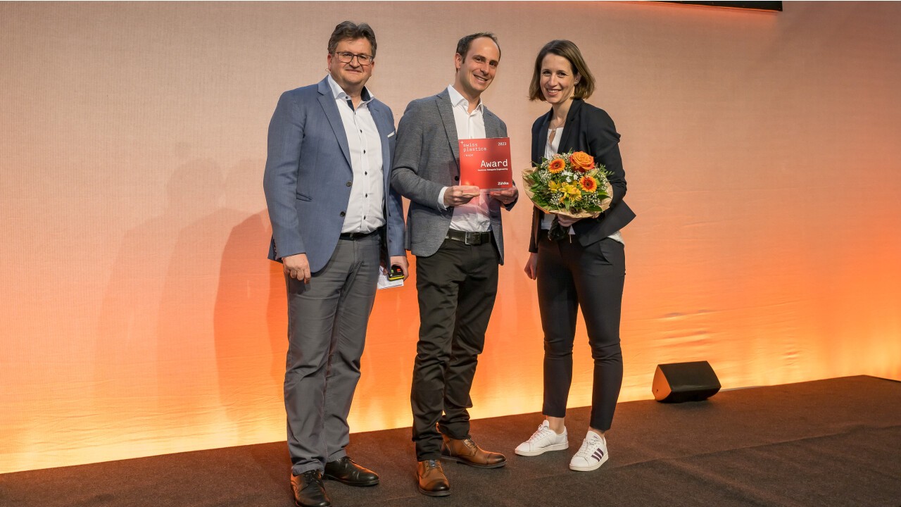 Les gagnants du Swiss Plastics Expo Award : Catégorie "Engineering" : Zühlke