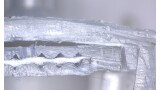 Beispiel einer eingeschweissten Membrane in Gehäuse aus Polypropylene.